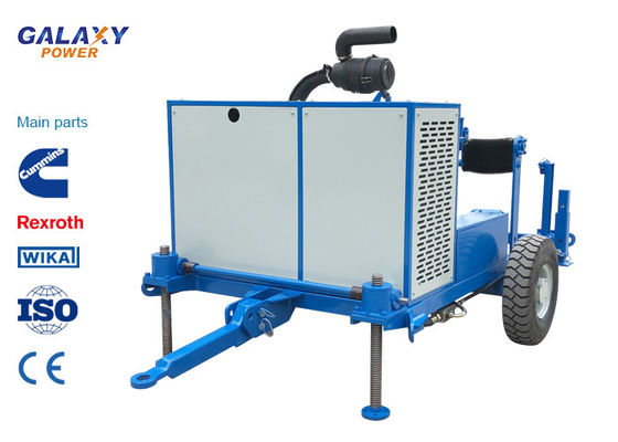 GS90 เครื่องดึงท่อไฮดรอลิกของเครื่องยนต์คัมมินส์ 5 กม. / ชม