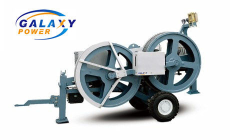 สายเคเบิล OPGW 21 มม. เครื่องยนต์ imported 1x50kn อุปกรณ์ปรับแรงตึงไฮดรอลิก