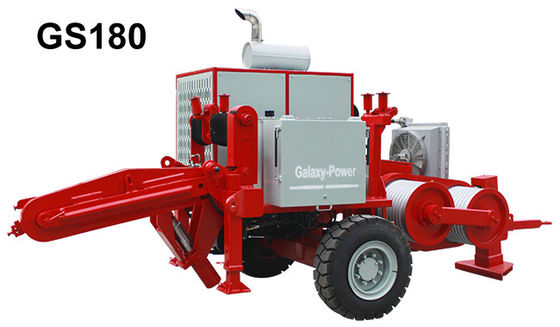 GS180 239kw 320hp อุปกรณ์รอกพร้อมด้วยเครื่องยนต์ imported