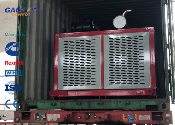 เครื่องดึงไฮดรอลิกแบบล้อคู่และเครื่องกว้านไฮดรอลิก 77kw 103hp imported เครื่องยนต์