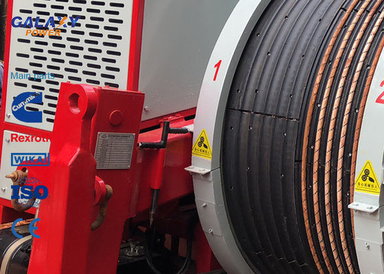 77kw 103hp imported Engine ไฮดรอลิก Tensioner ความตึงเครียดสูงสุดเป็นระยะ 2x45 / 1x90kN อุปกรณ์คบ