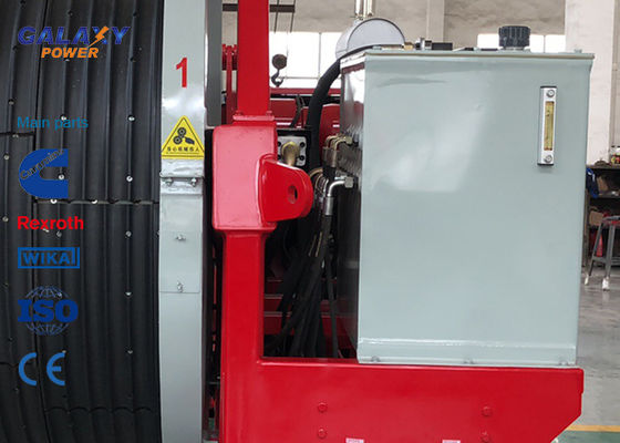 77kw 103hp imported Engine ไฮดรอลิก Tensioner ความตึงเครียดสูงสุดเป็นระยะ 2x45 / 1x90kN อุปกรณ์คบ