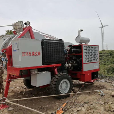 เครื่องดึงและปรับความตึงไฮดรอลิก SA-ZY-30KN สำหรับการติดตั้งสายส่งไฟฟ้าแรงสูง 500KV