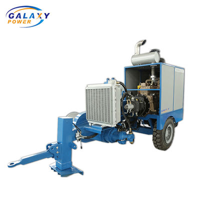 เครื่องดึงไฮดรอลิกแบบสูงสุด 150kN เครื่องดึงไฮดรอลิกความเร็วสูงสุด 5 กม. / ชม