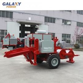 เครื่องตึงไฮดรอลิก 2.5 กม. อุปกรณ์ร้อยสาย 30KN สำหรับอุปกรณ์สายส่ง