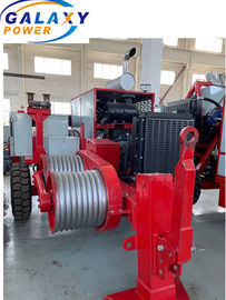6Ton ไฮดรอลิก OPGW / ADSS Cable Puller Transmission อุปกรณ์ร้อยสาย