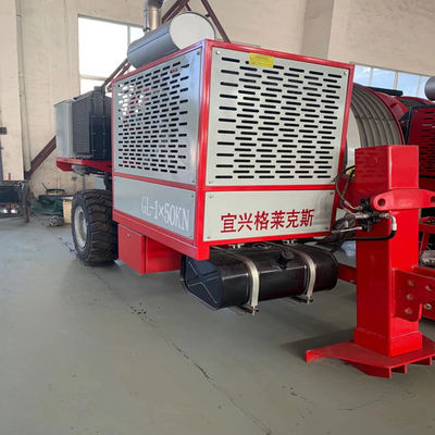 110KV 6 Grooves 1x50KN อุปกรณ์ร้อยสายดึงสายไฮดรอลิก