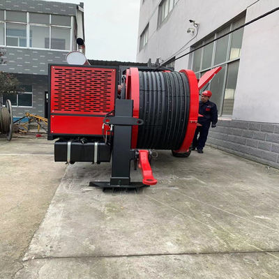 สายส่งกำลังส่ง 220KV 2x40KN 8T Tensioner Stringing Equipment