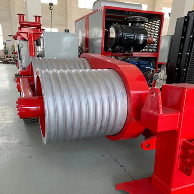 500KV Transmission ADSS 18Ton เครื่องดึงสายดึงไฮดรอลิก