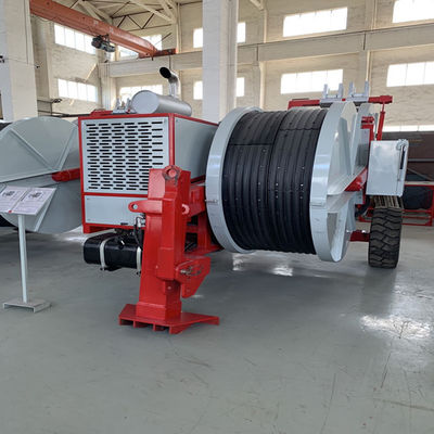 400KV Twin Bundle 12Ton อุปกรณ์ร้อยสายเหนือศีรษะโคลงหน้าไฮดรอลิก