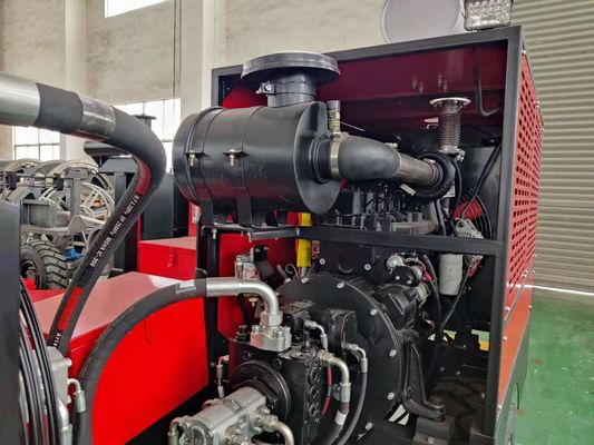60KN High-Altitude Overhead Line Hydraulic Traction Electric Construction Tractor