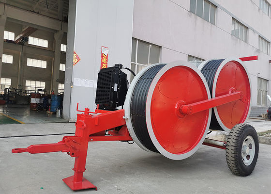 เครื่องทำน้ำเย็น 500kV 40kN อุปกรณ์ร้อยสายไฟเหนือศีรษะไฮดรอลิก
