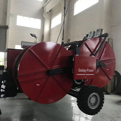 ตัวนำสองตัว 40mm 8T Tensioner Stringing Equipment สำหรับ Overhead Line SA-ZY-2x40