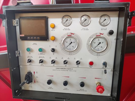 อุปกรณ์ส่งสาย 77kw 103hp 60KN พร้อมหมายเลข 7 ร่อง