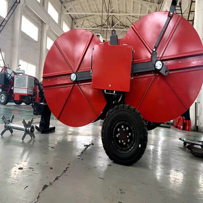 CE ดีเซล 77kw 103hp อุปกรณ์สายส่ง 400mm Bull 4 Ton
