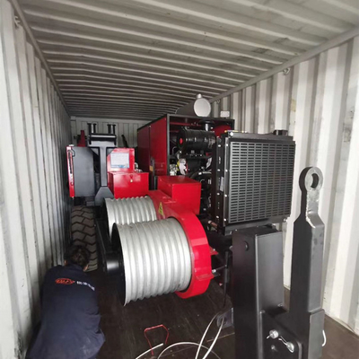 Aerical Stringing 239KW (320hp) เครื่องกว้านสายไฮดรอลิก 22T