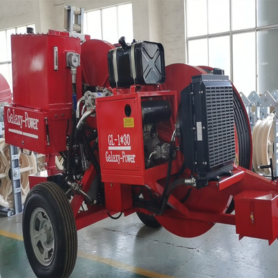 ปล่อยสายกราวด์ Bundle เดี่ยว 3Ton Power Line Stringing Equipment