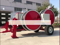 GS90 90kN อุปกรณ์ติดตั้งสายไฟฟ้าแรงสูง 275KV สำหรับสายไฟฟ้าเหนือศีรษะ เครื่องดึงและดึงสายไฮดรอลิก