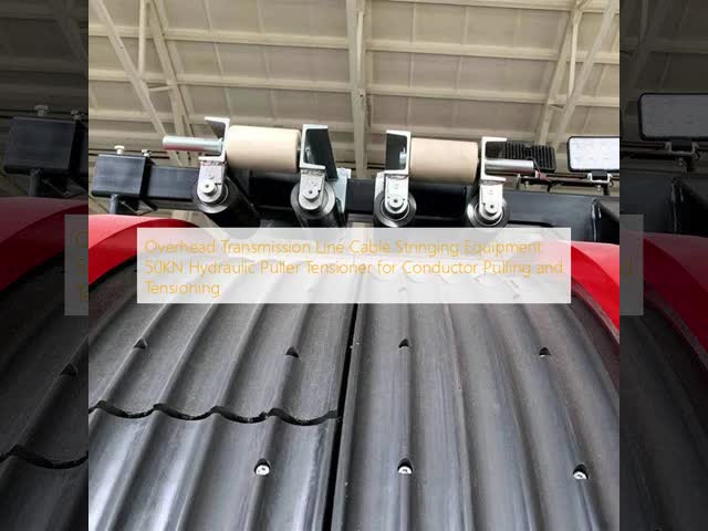 เครื่องยืดไฮดรอลิก 2x50kN อุปกรณ์การเชื่อมต่อสายฟ้าสําหรับเครื่องยนต์ Twin Bundled Conductors